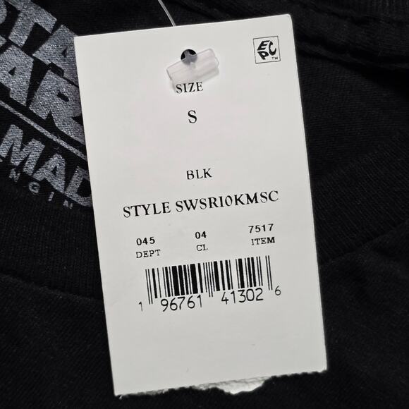 Star Wars Darth Maul Dark Side T-Shirt Mad Engine Men’s S Black Graphic NWT - Picture 3 of 6